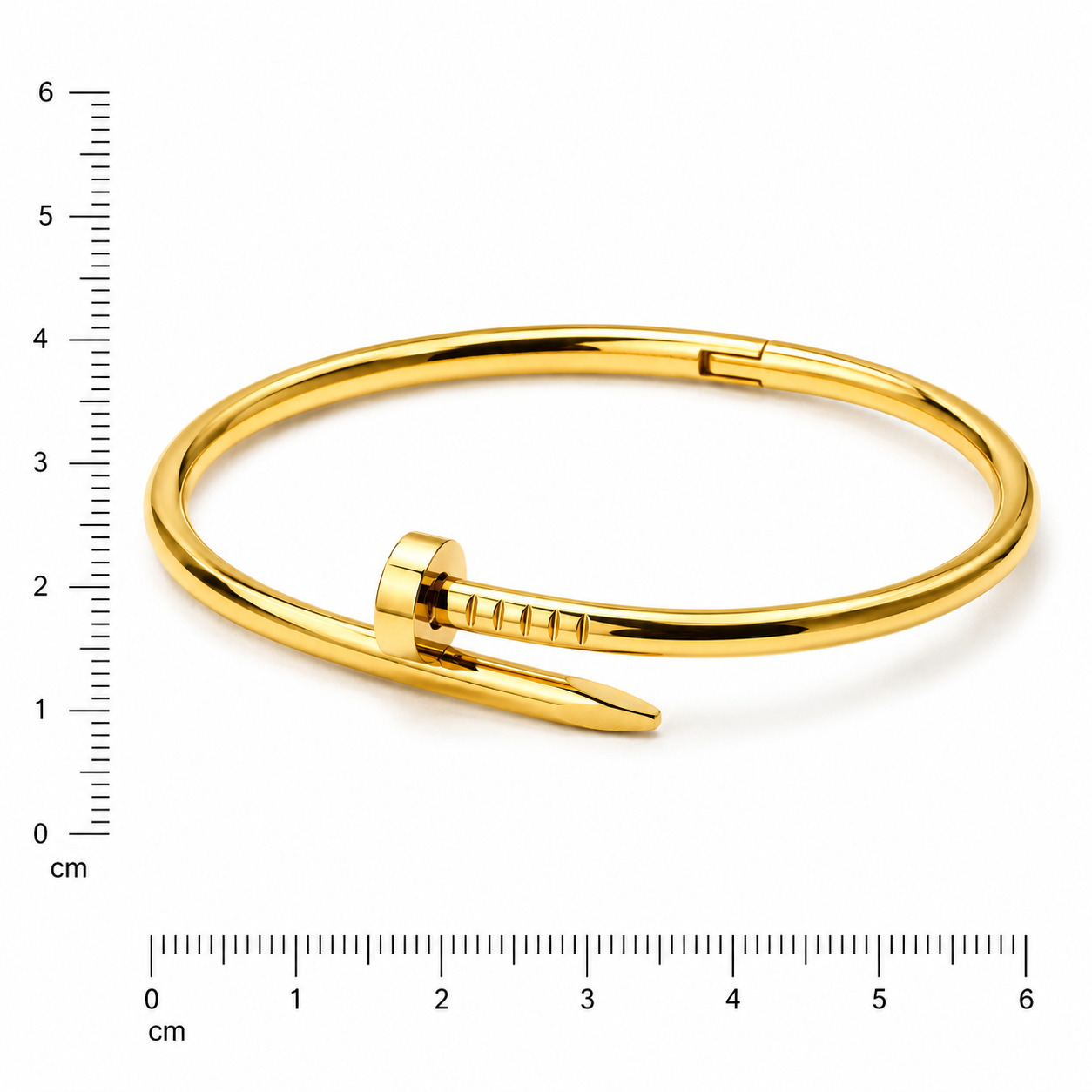 Nail Bangle Bracelet