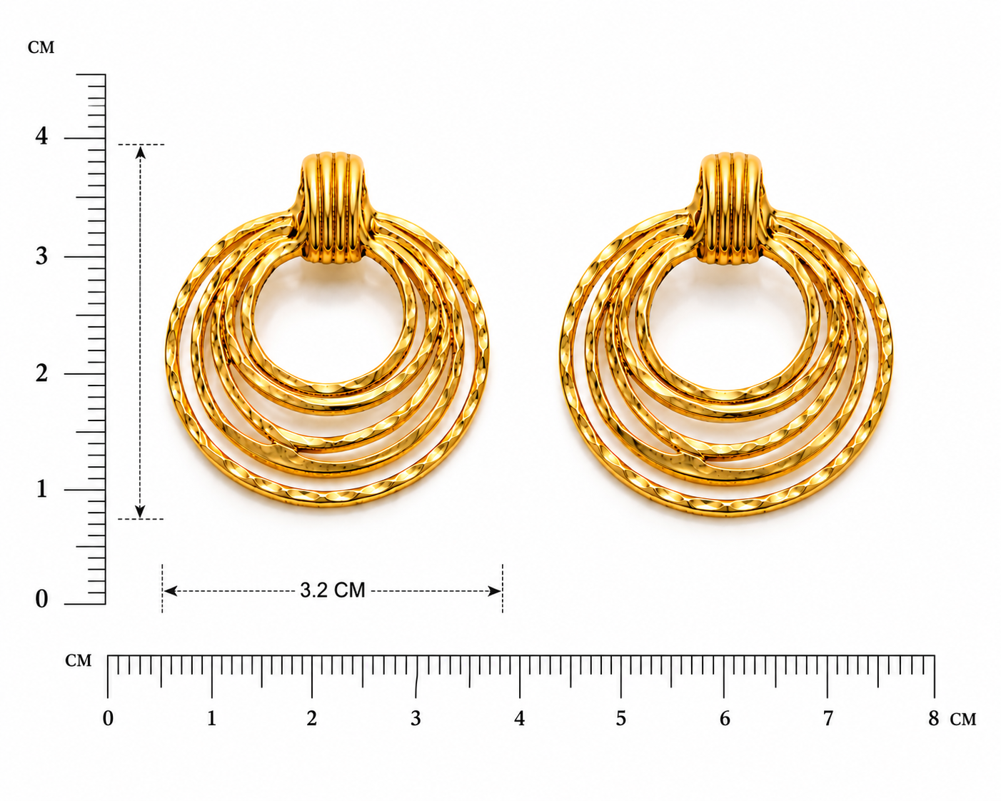 Layered Hoop Earrings