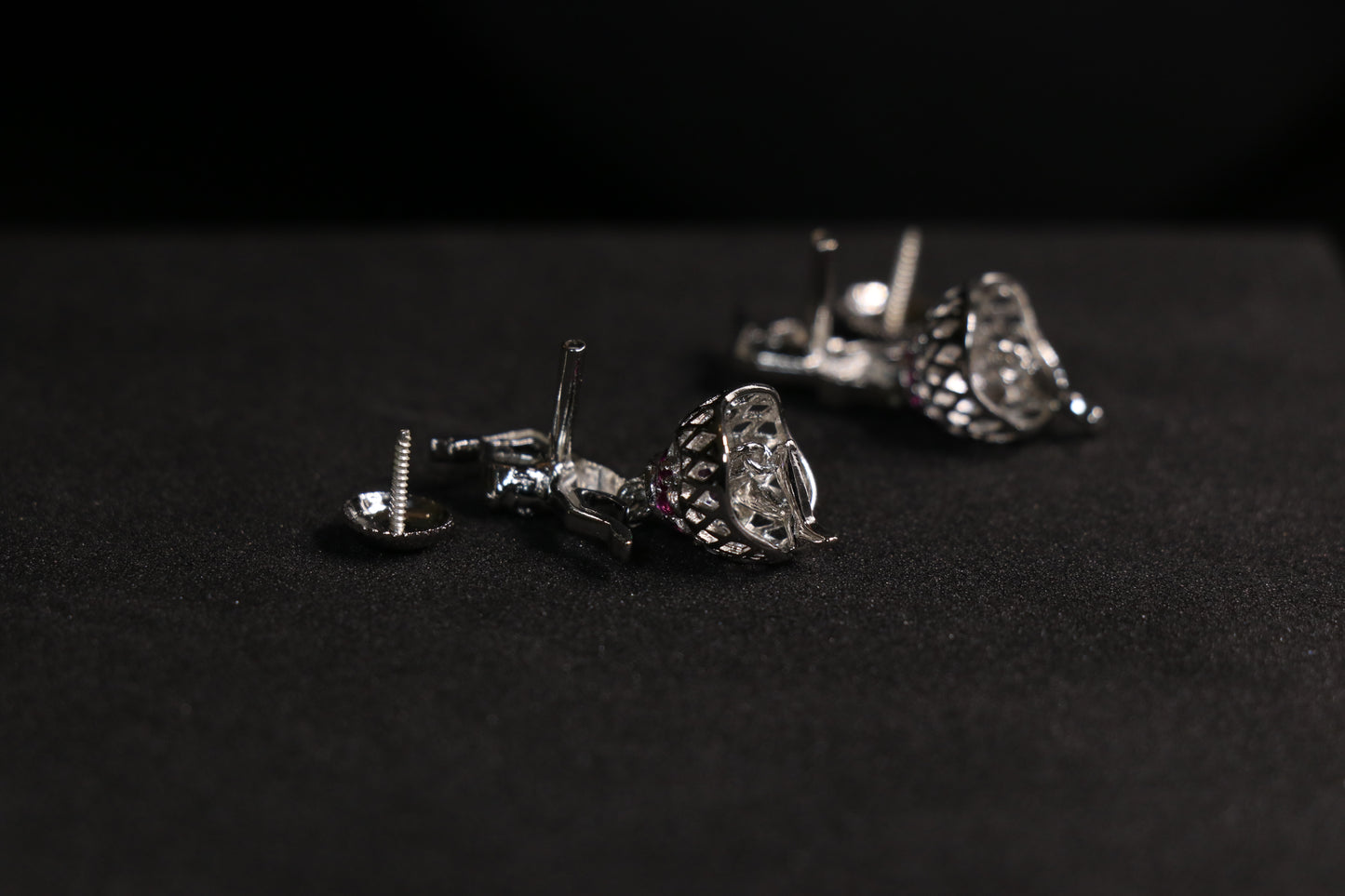 Angel Silver Minimal Drop Earring