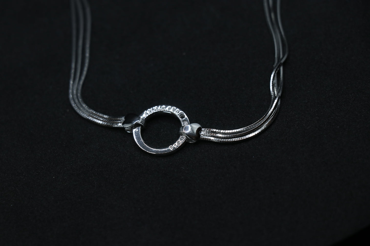 Ring Single Silver Anklet