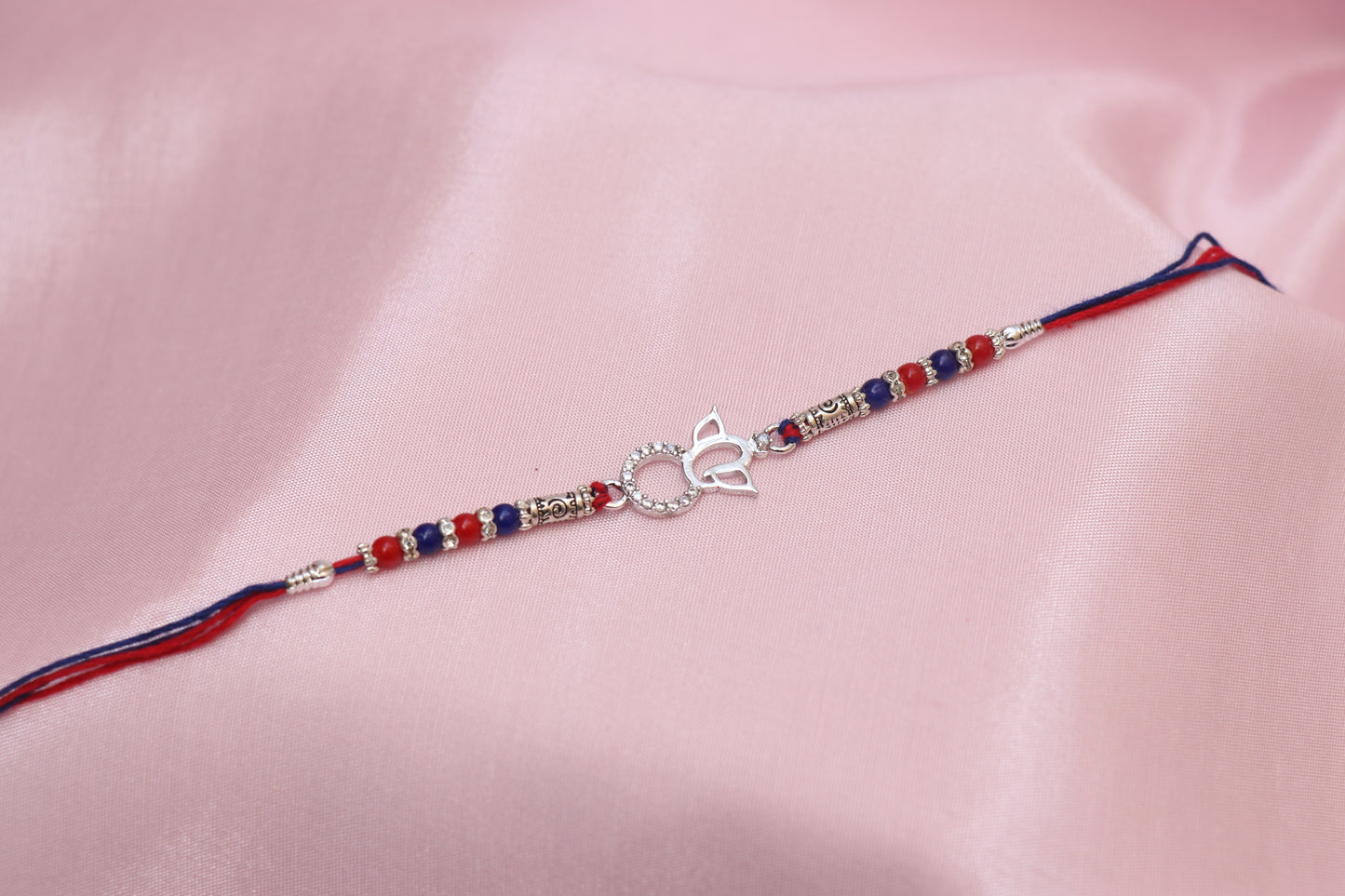 Ganesh Ji Silver Rakhi