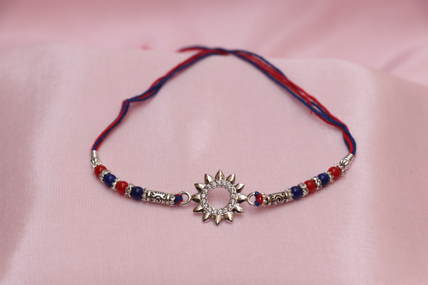 Surya Silver Rakhi