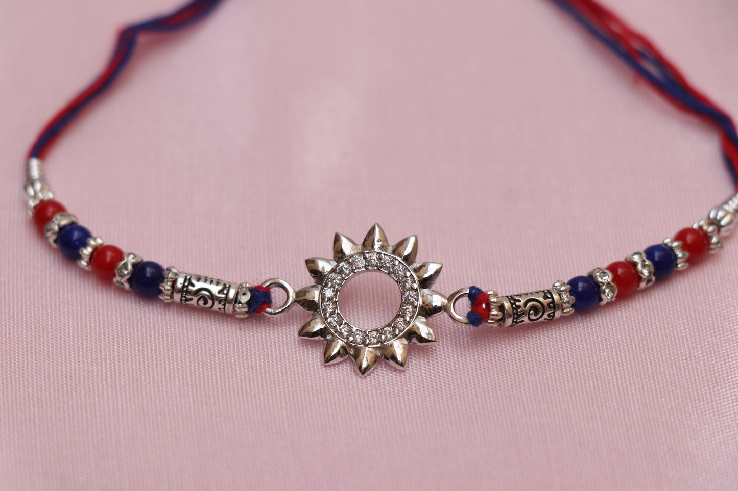 Surya Silver Rakhi
