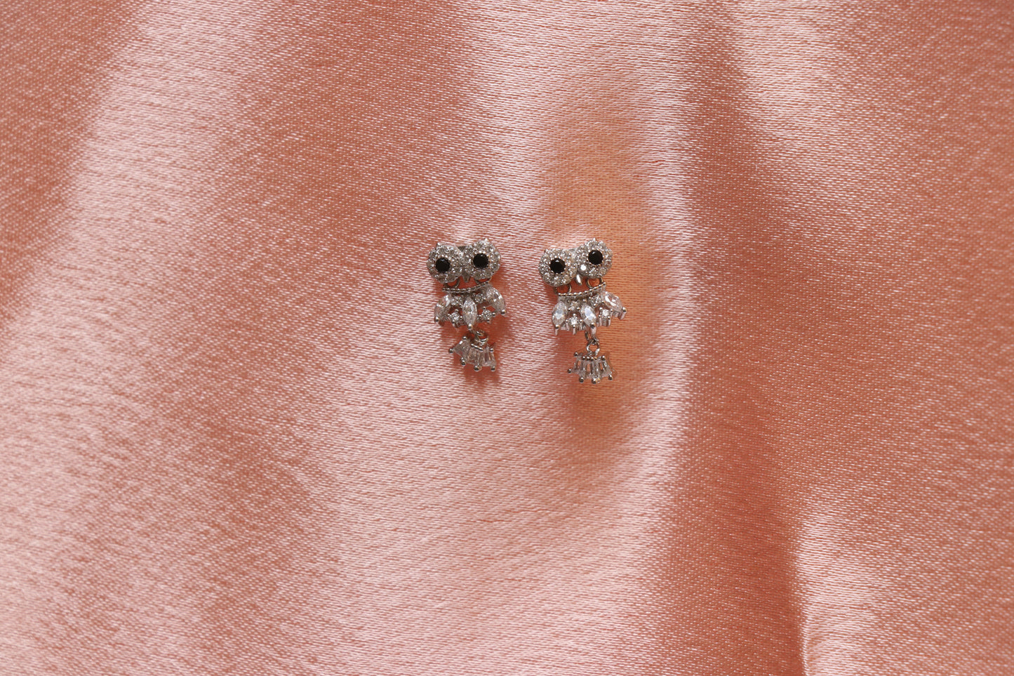Owl Drop Earrings