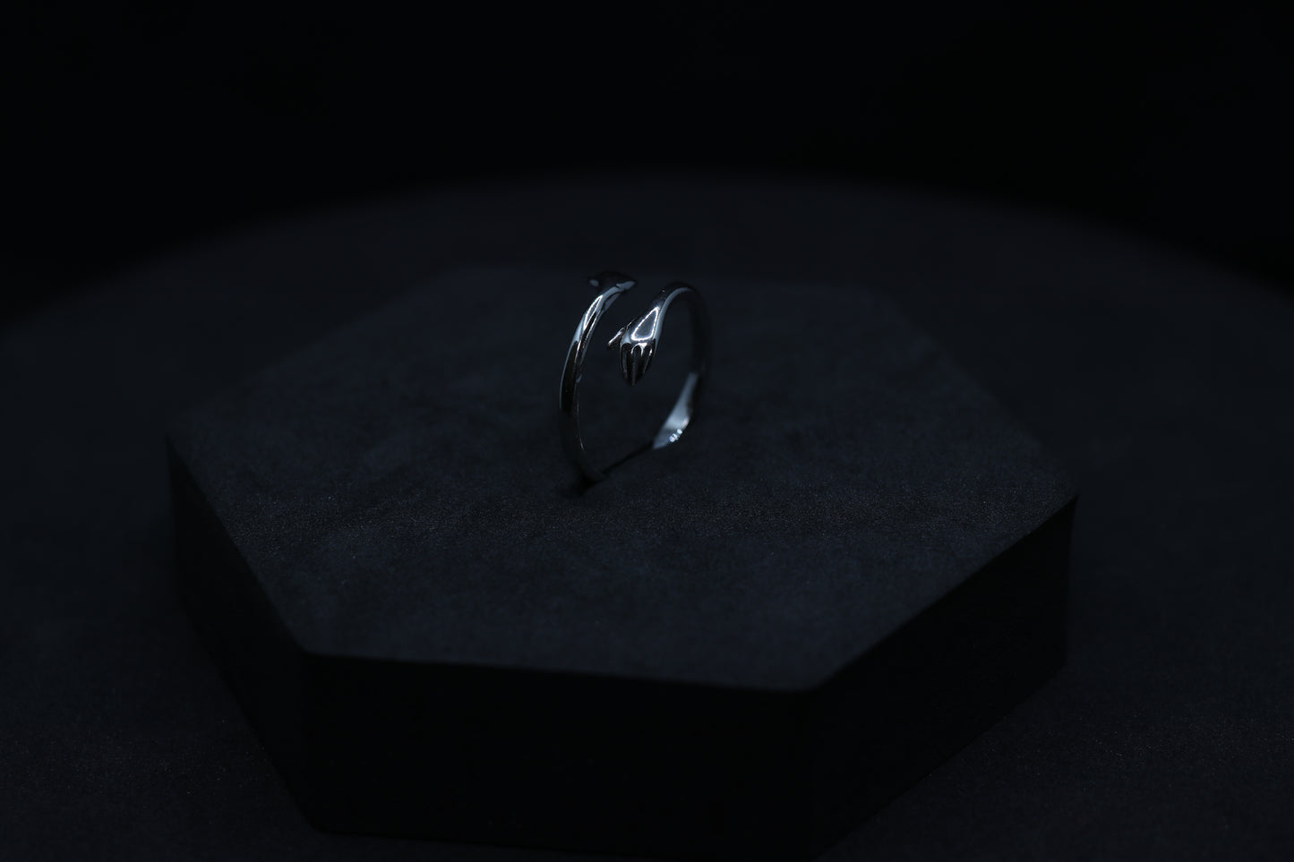 Hug Silver Ring