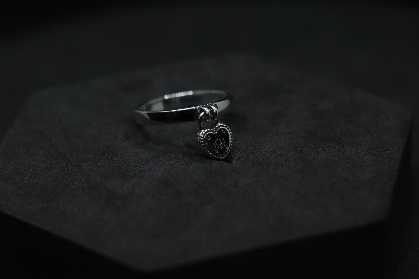 Studded Pandora Silver Ring For Her