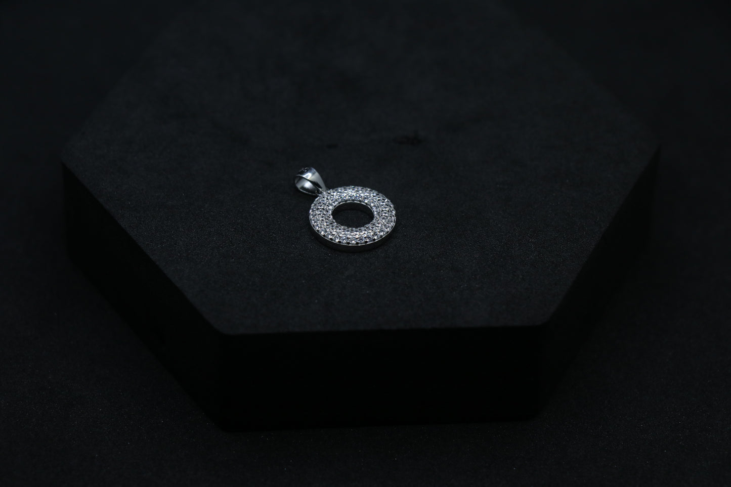 Round And Round Silver Combo Pendant Set