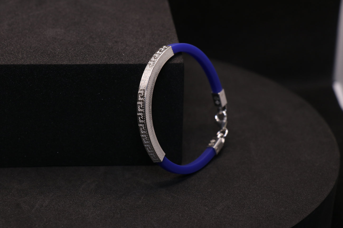 Blue Silver Bracelet For Kid