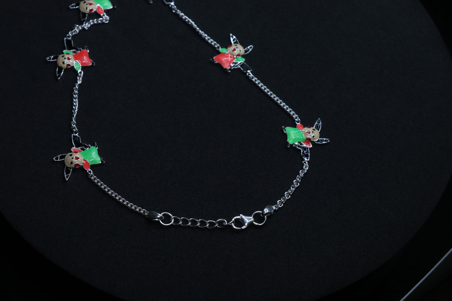 Pikachu Baby Silver Anklet