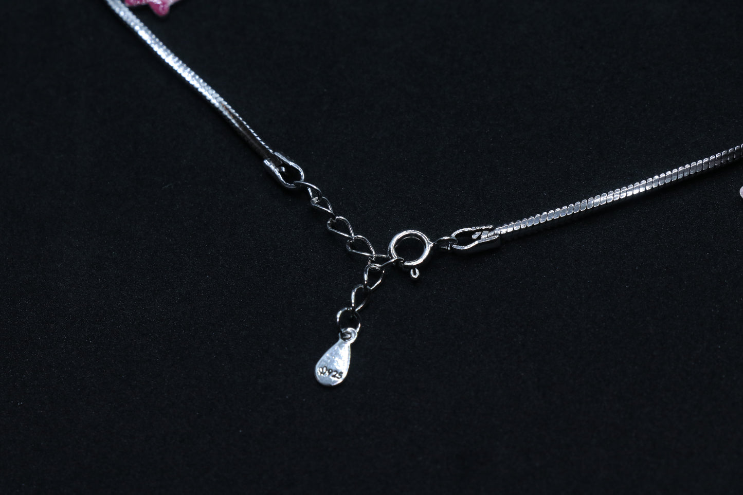 ButterFly Baby Silver Anklet