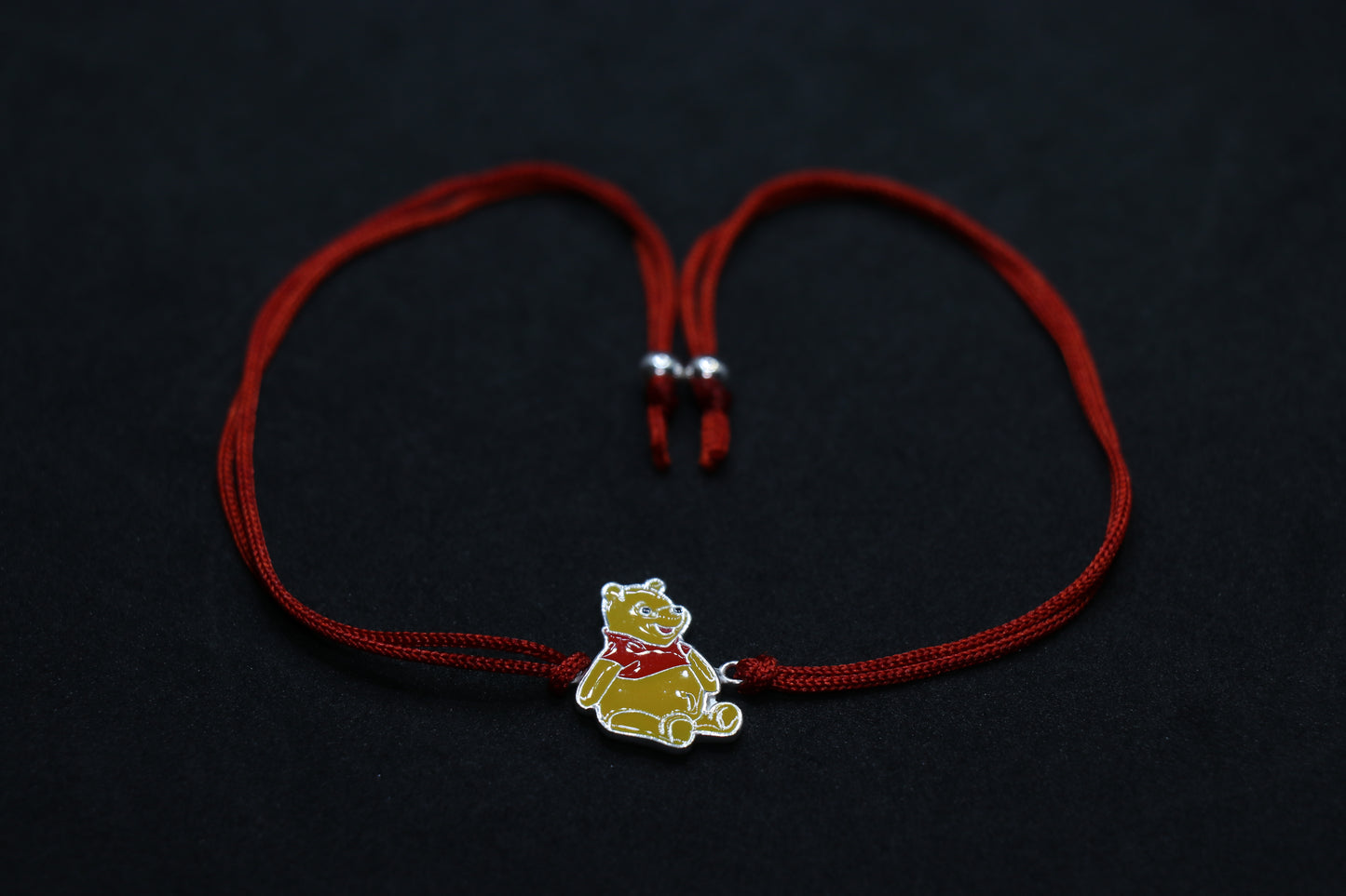 Pooh Bear Silver Rakhi