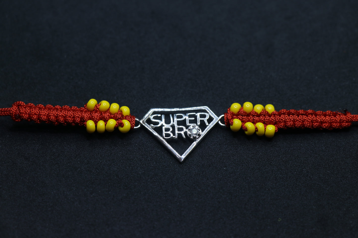 Super Bro Silver Rakhi