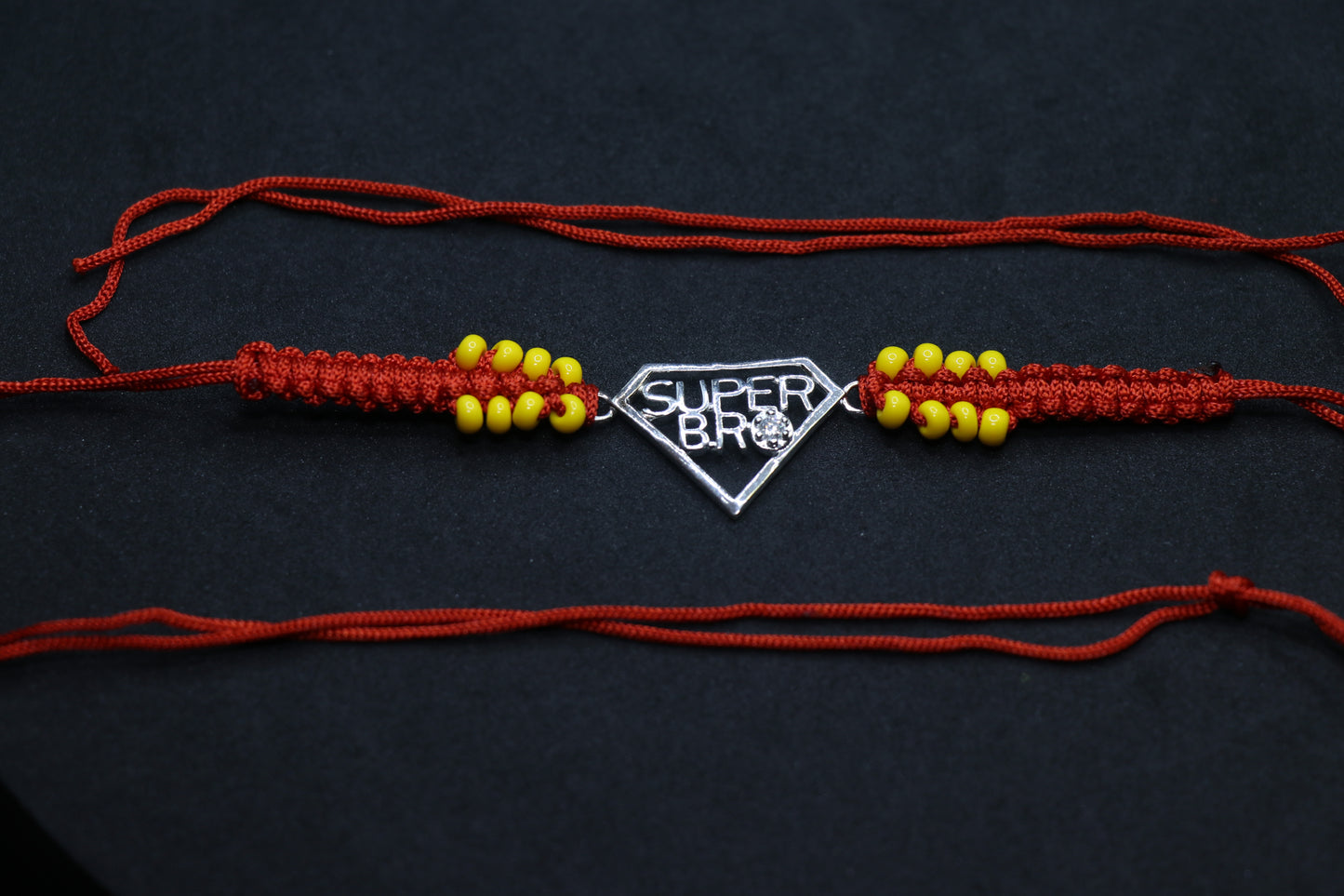 Super Bro Silver Rakhi