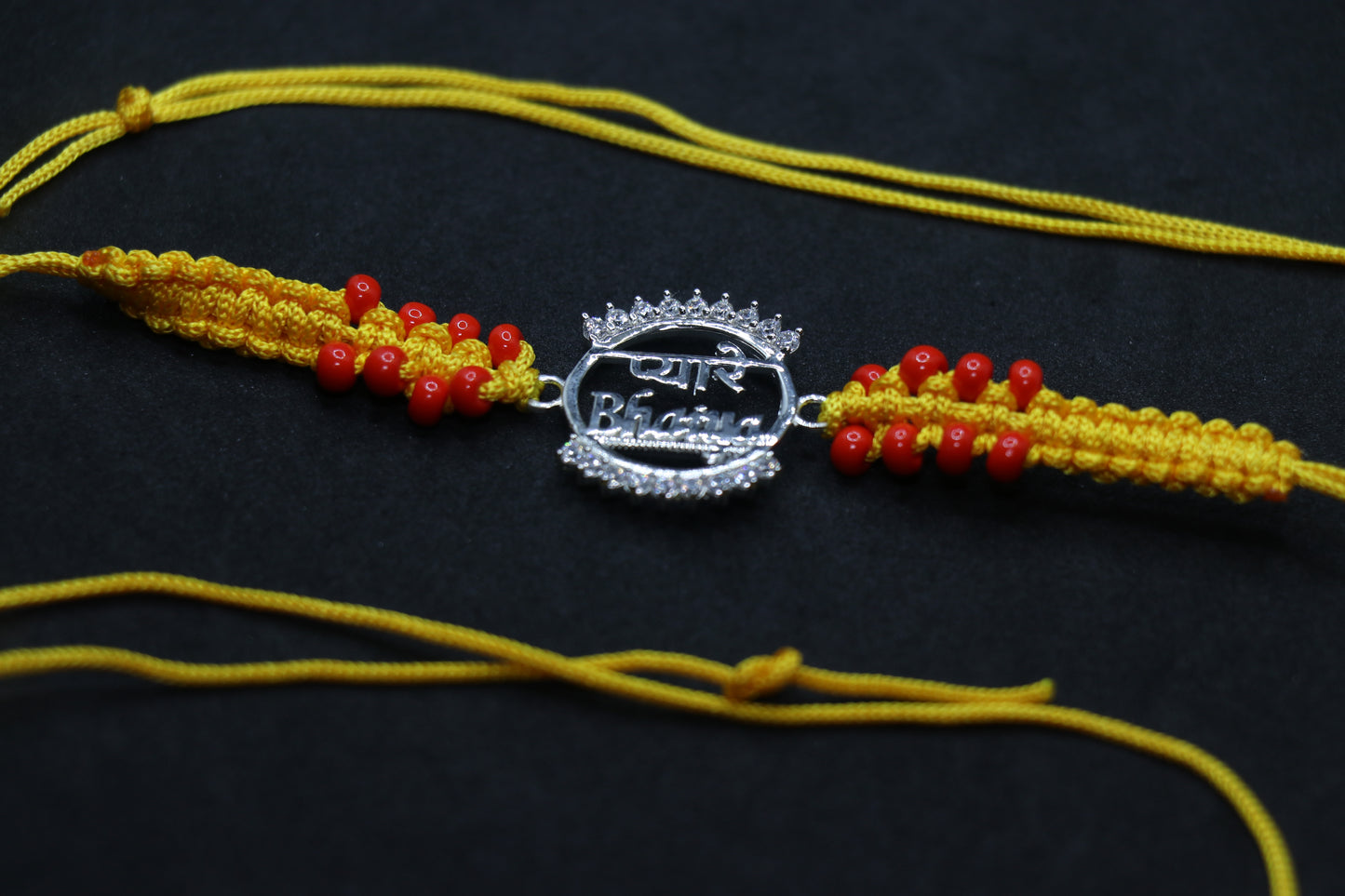 Pyare Bhaiya Silver Rakhi