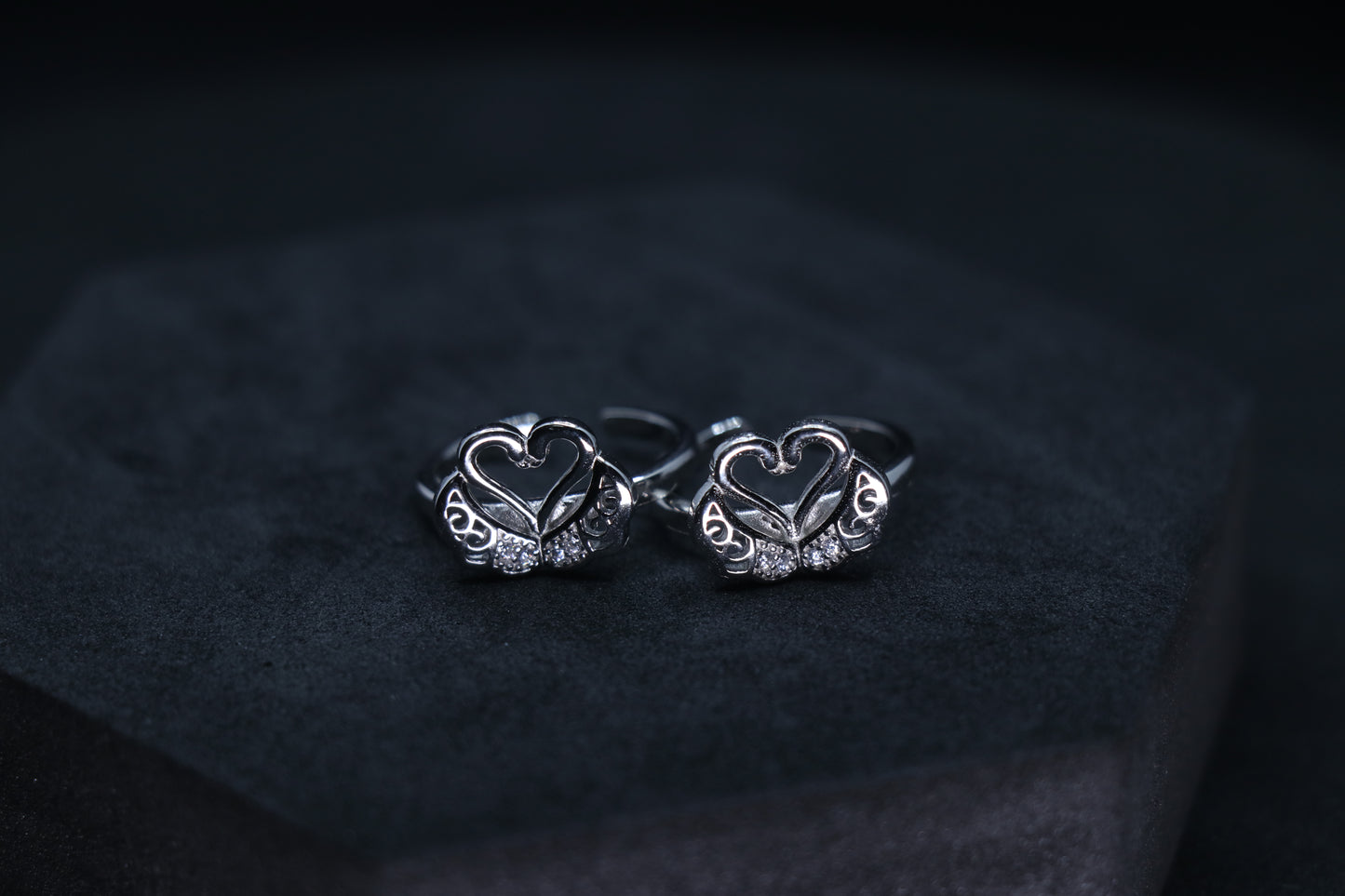 925 Silver Duck Toe Rings