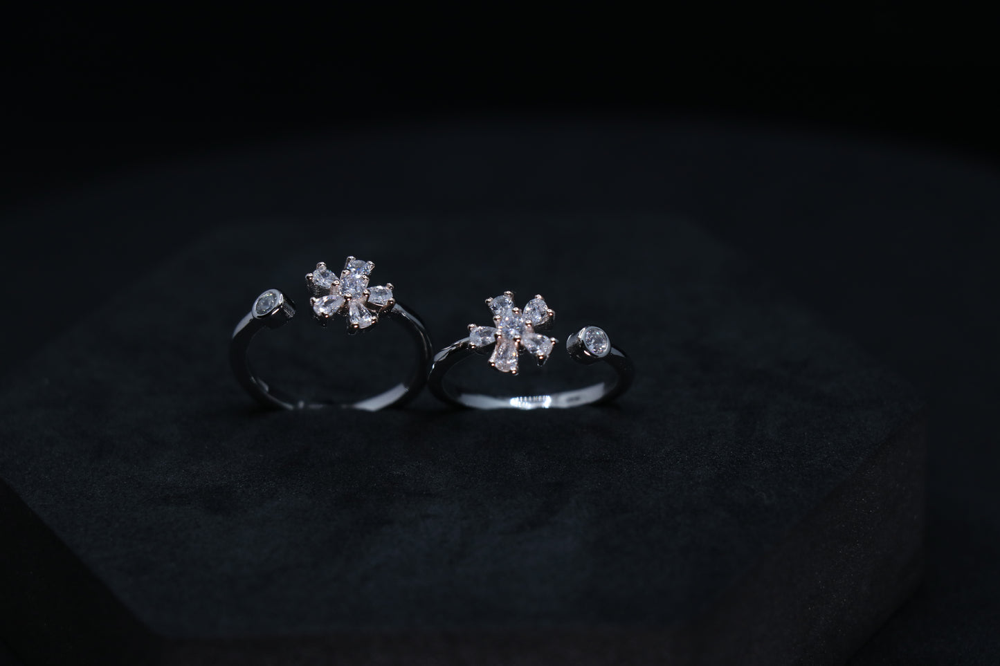 925 Silver Blossom Toe Rings