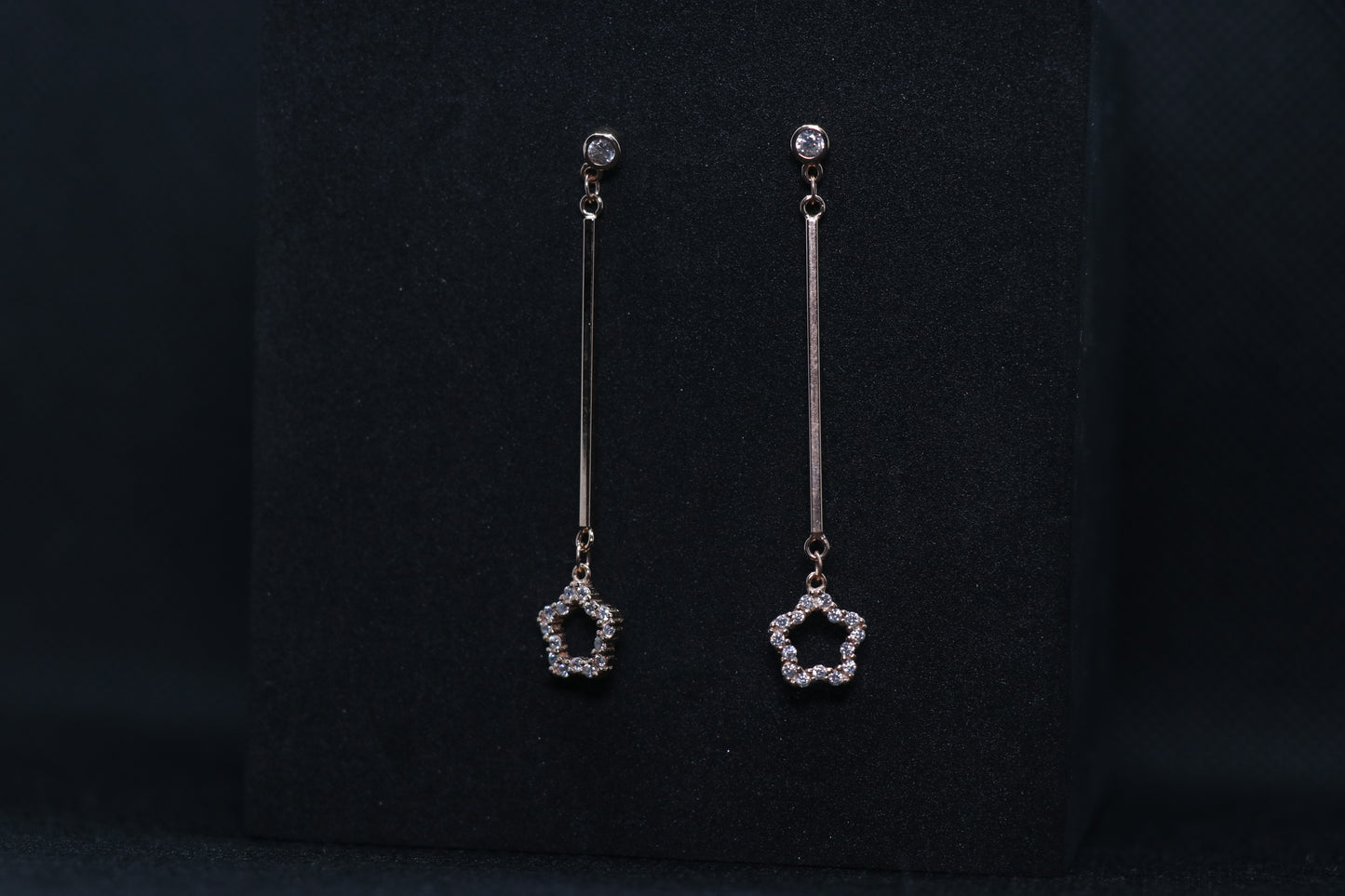 Rosegold Danglers Drop Earrings