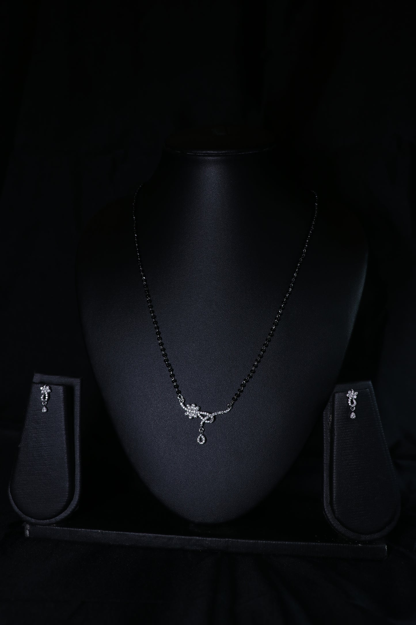 925 Silver Rhodium Coated Mangalsutra