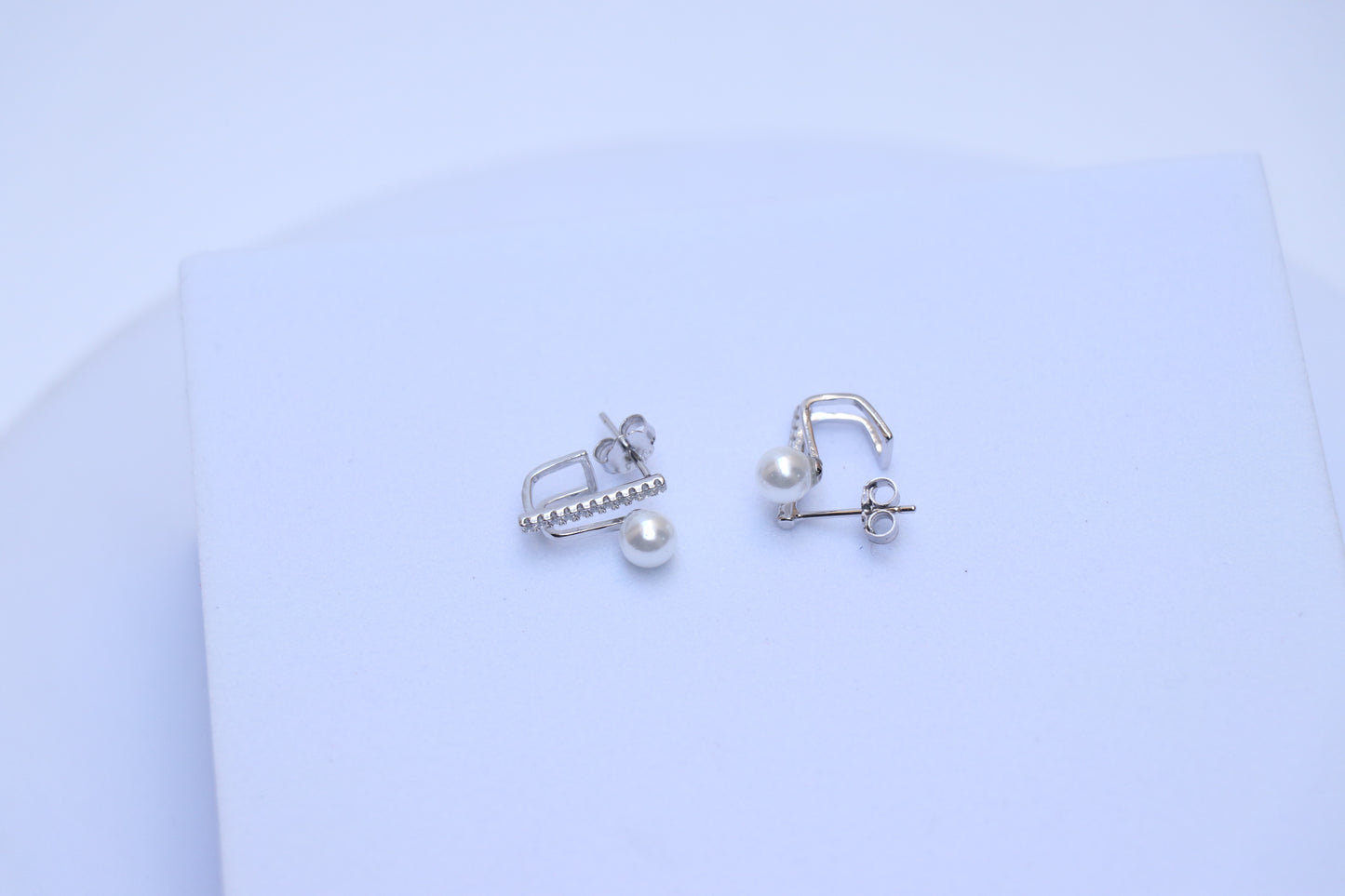 Pearl Clip Studs