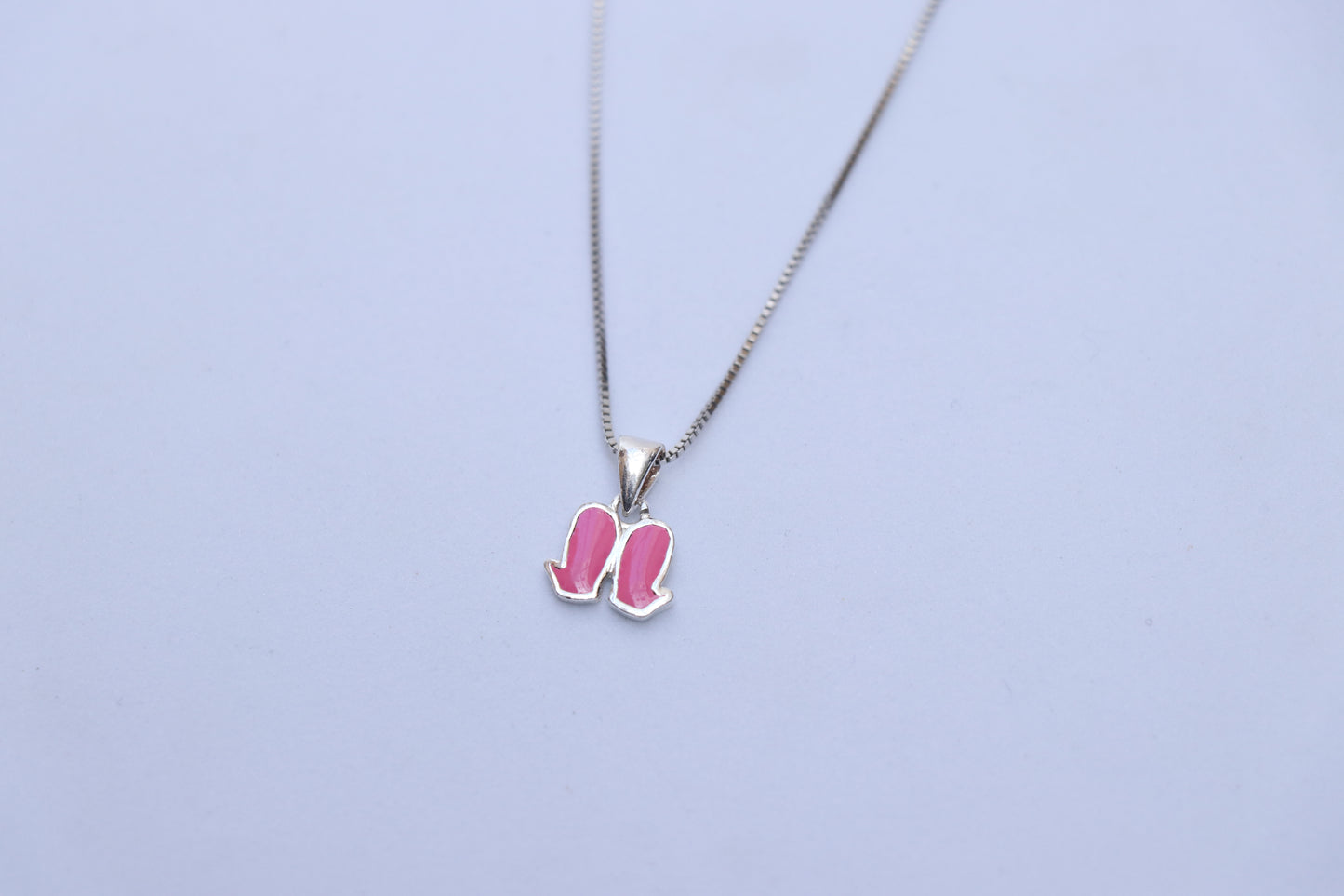 Pink Wings Minimal Pendant