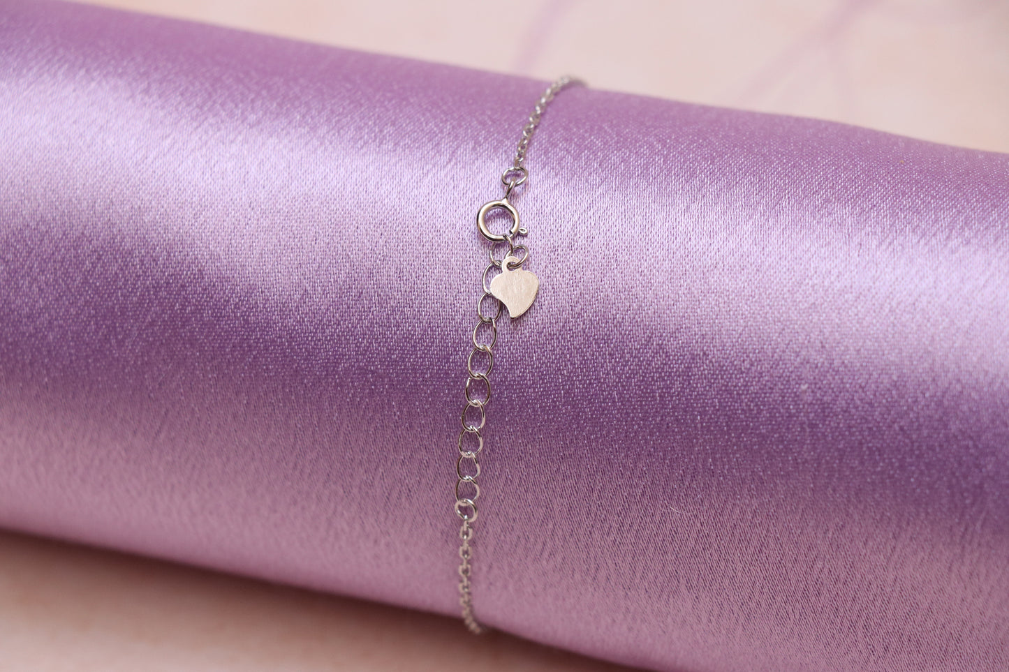 Flora Silver Chain Bracelet