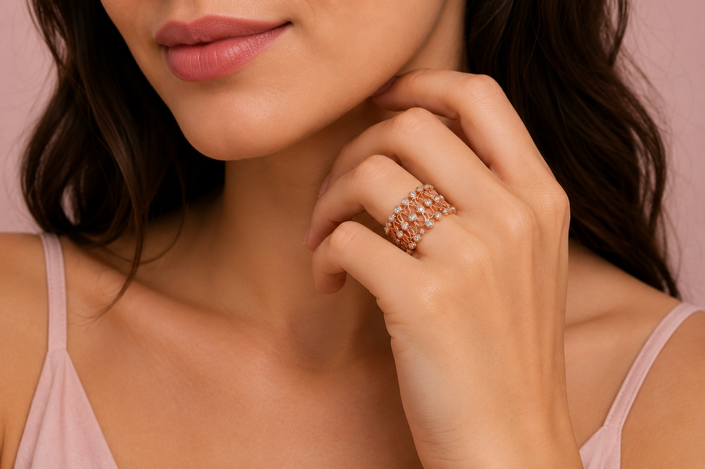 925 Silver Convertible Ring-Bracelet