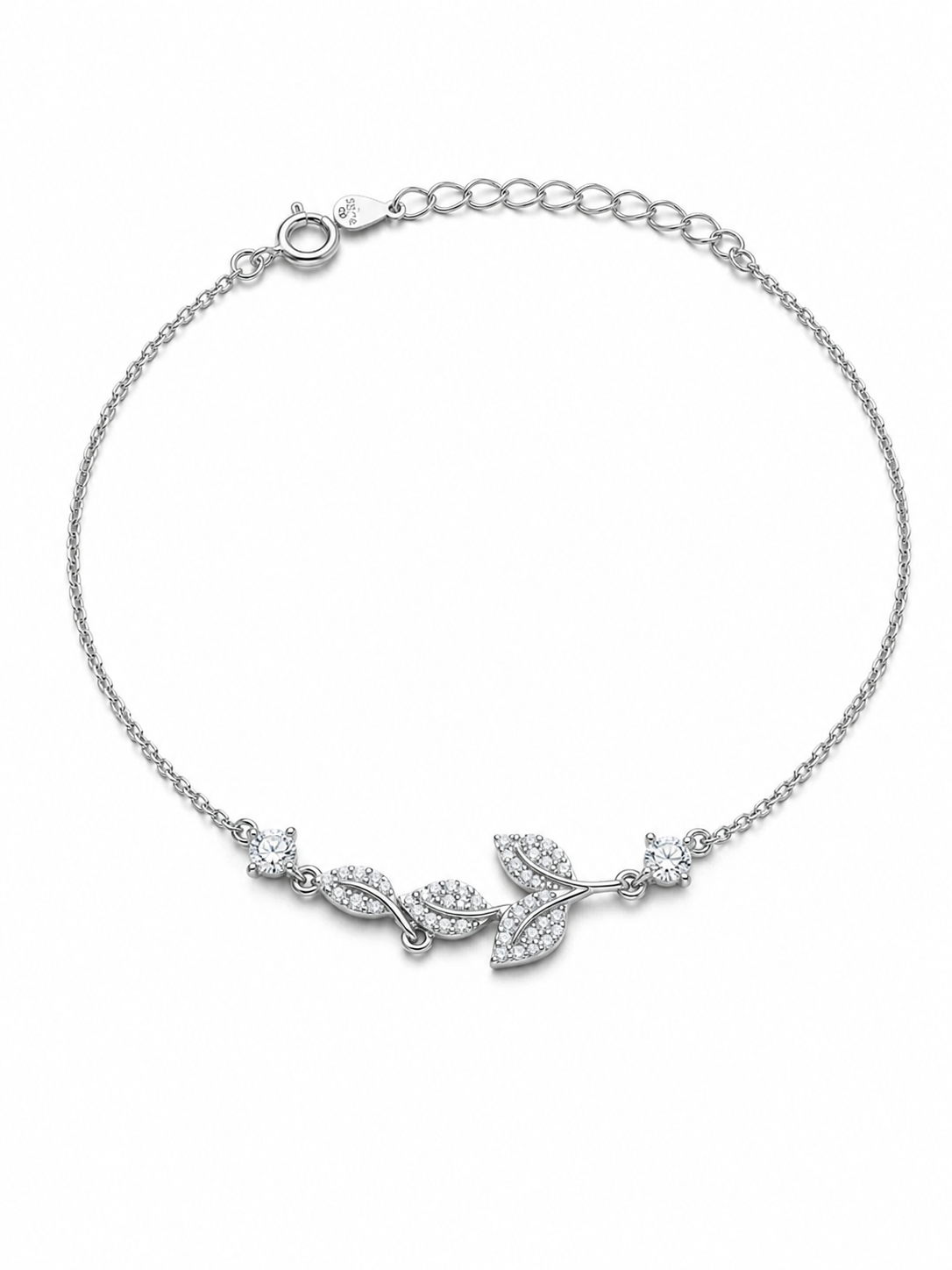 Leaf Silver Bracelet