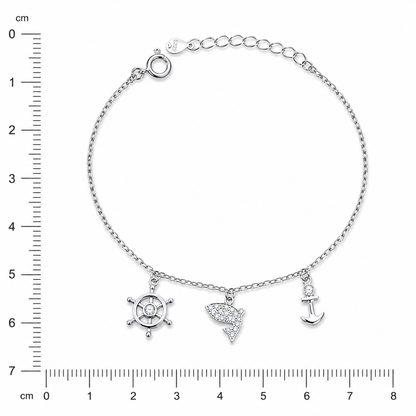 Fish Silver Bracelet