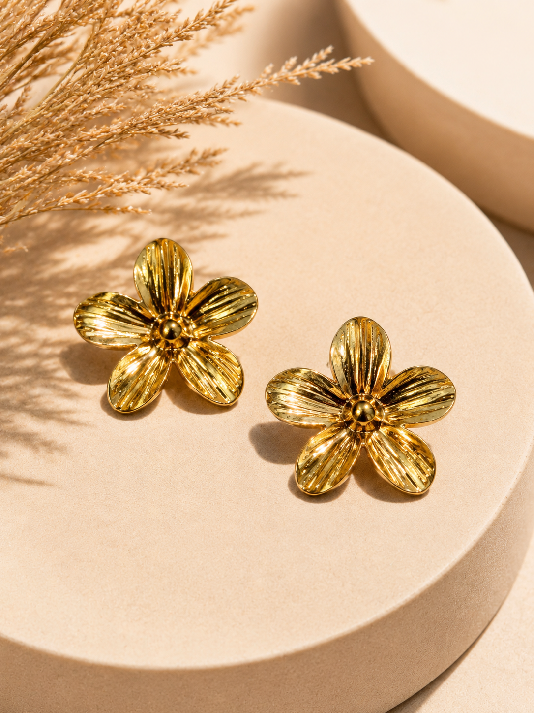 Retro Flower Earrings