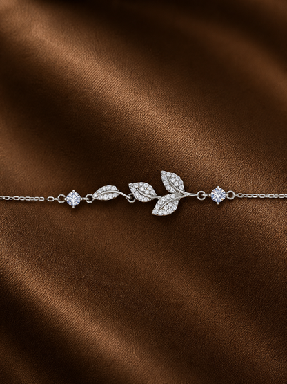 Leaf Silver Bracelet