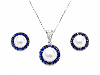 Round Pearl Premium Pendant Set