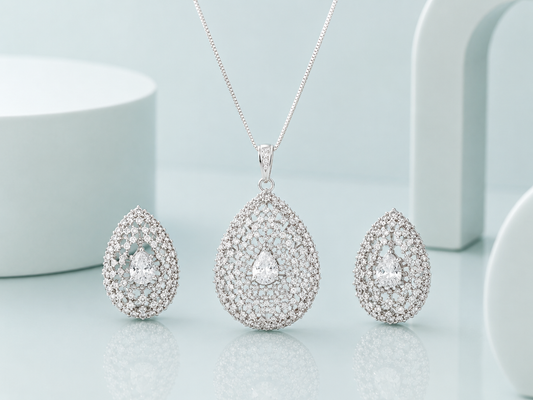 Dew Drop Pendant Set