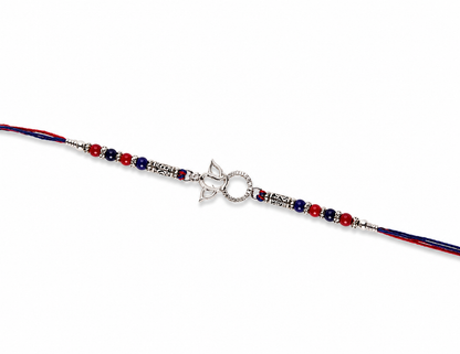 Ganesh Ji Silver Rakhi