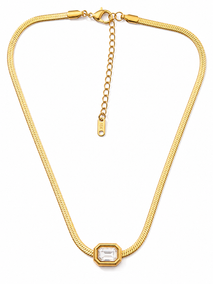 Solitaire Minimal Pendant