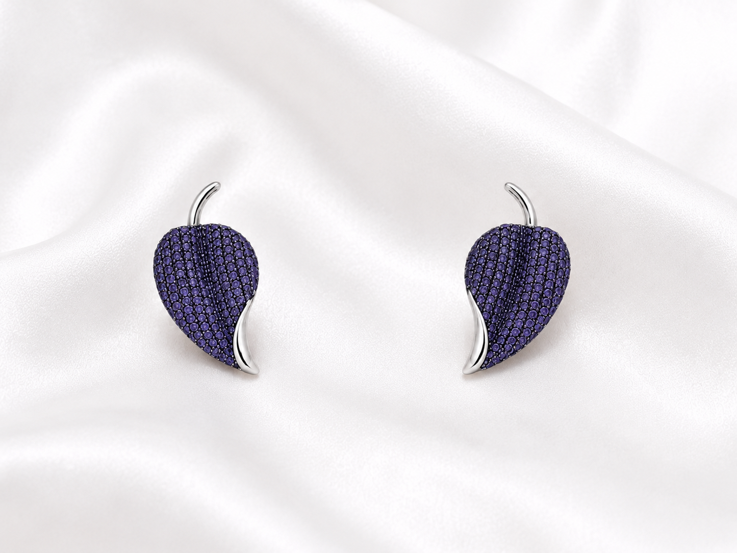 Purple Leaf Premium Pendant Set
