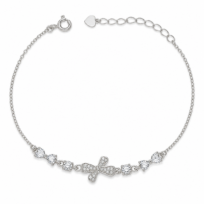 Flower Silver Bracelet