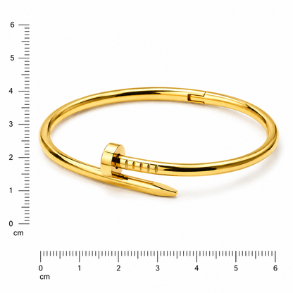Nail Bangle Bracelet