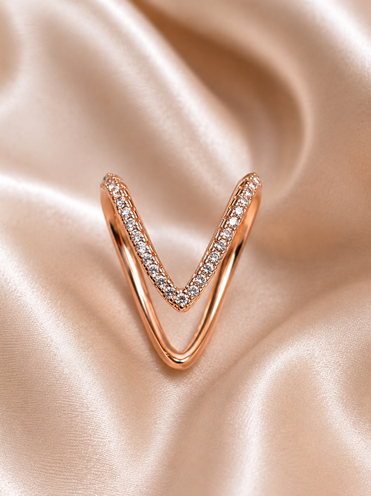 Vanki Rosegold Ring