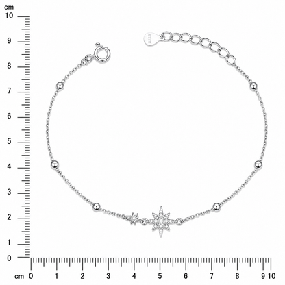 Silver Star Bracelet
