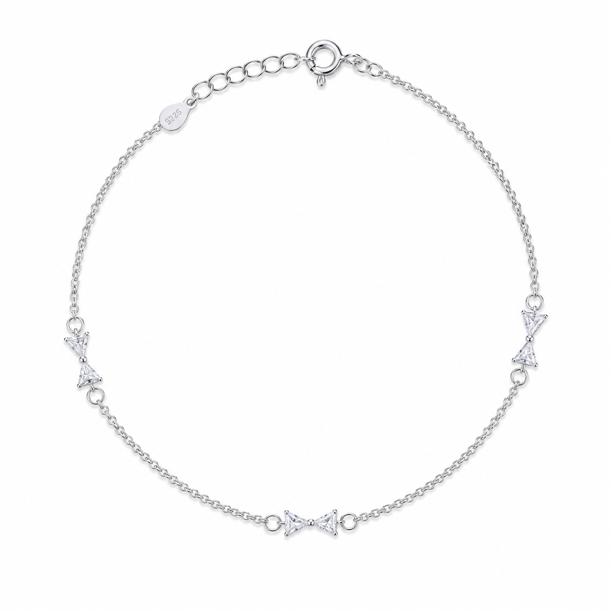 Studded Silver Bracelet