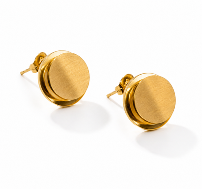 Circle Demi Fine Earrings