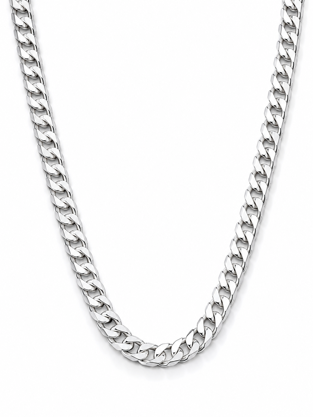 Curb Silver Chain