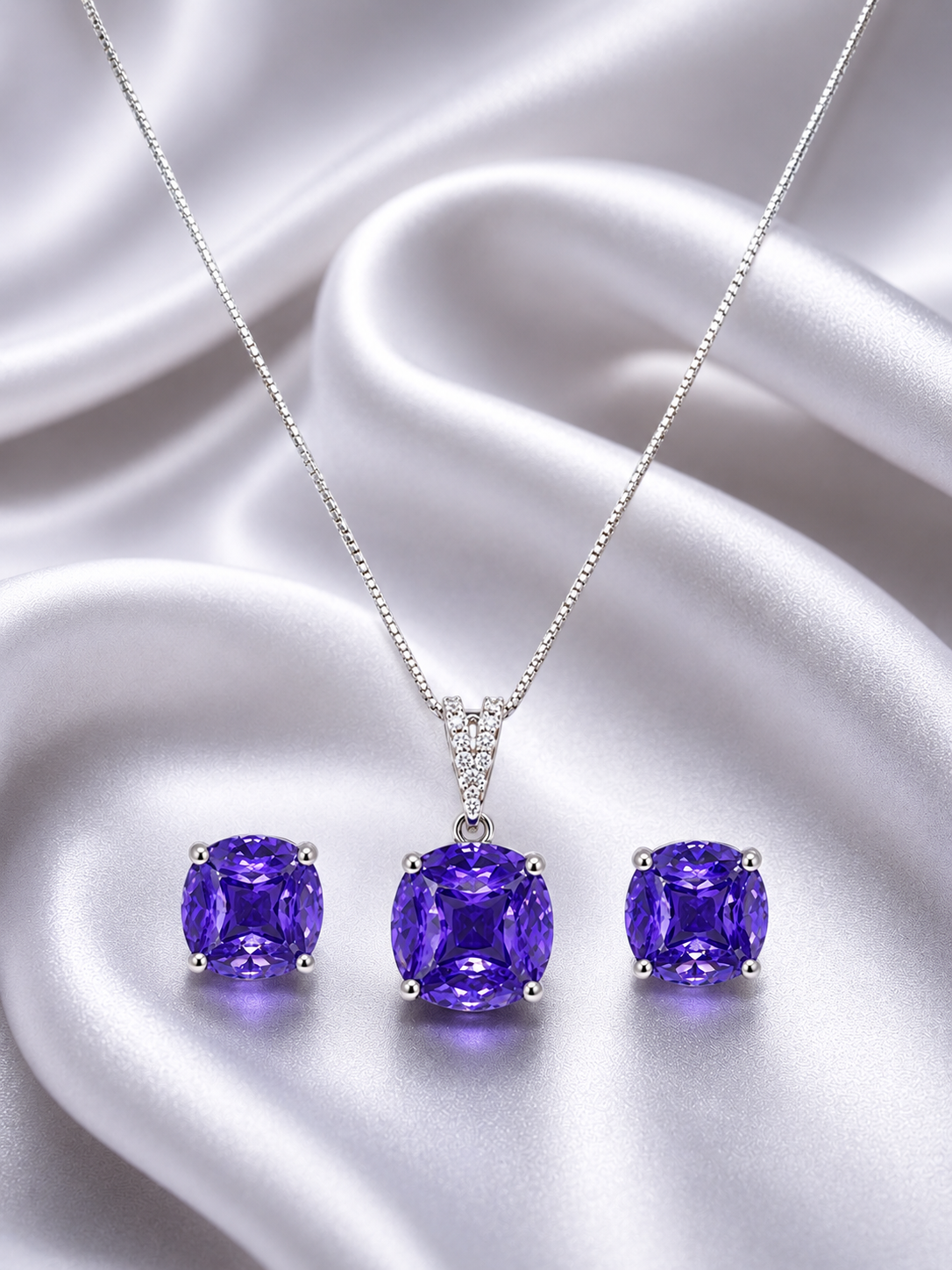 Purple Premium Pendant Set