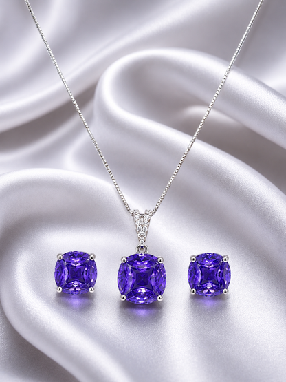 Purple Premium Pendant Set