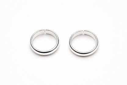 Handmade Plain 925 Silver Toe Rings