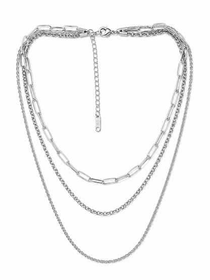 Multilayer Figaro Necklace
