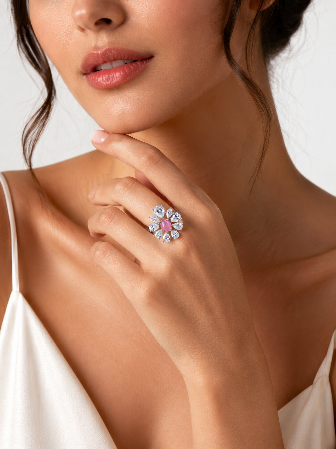 Big Stone Cocktail Ring