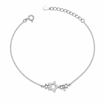 Star Silver Bracelet