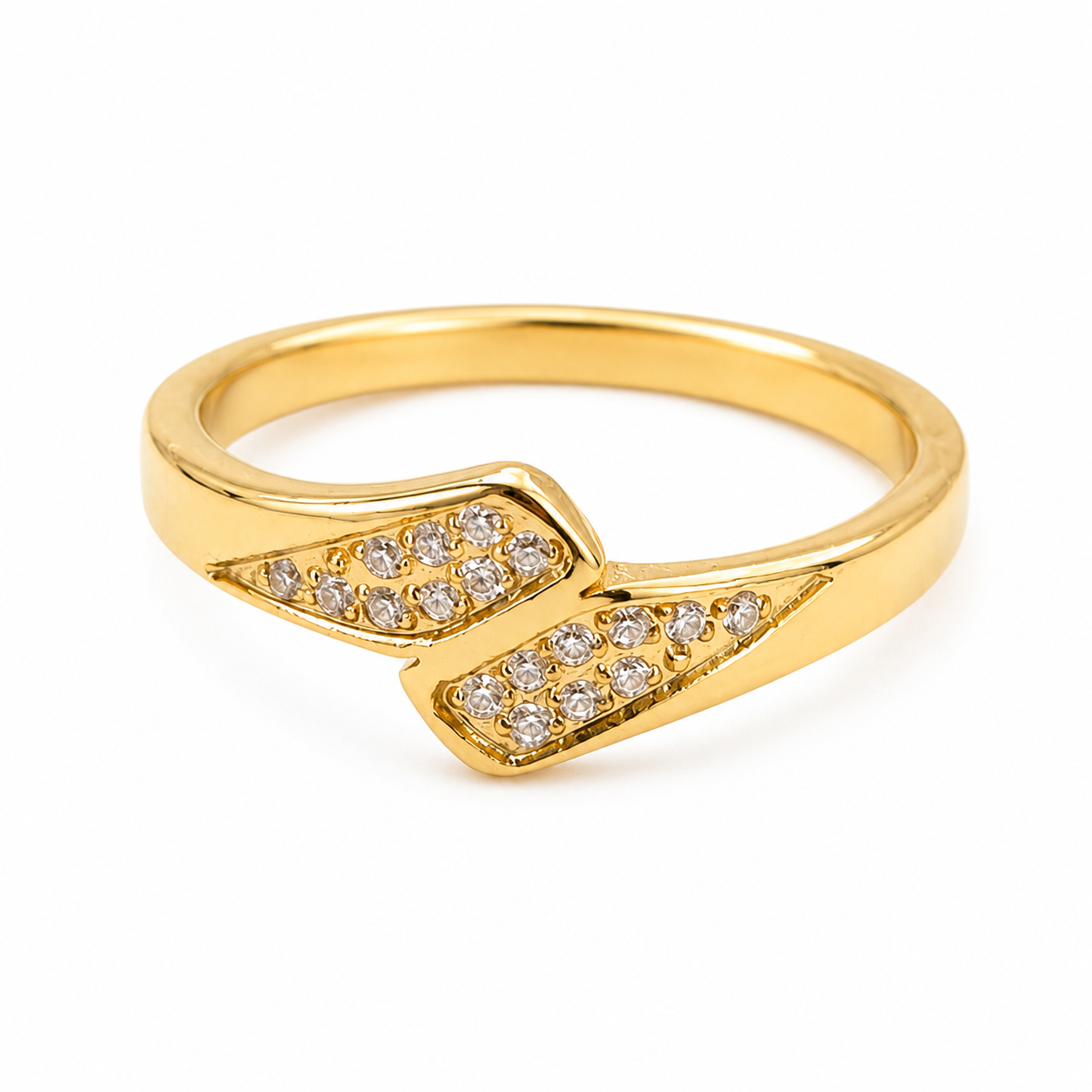 Cross Studded Ring