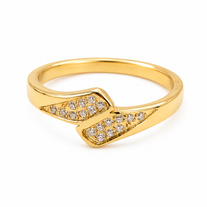 Cross Studded Ring